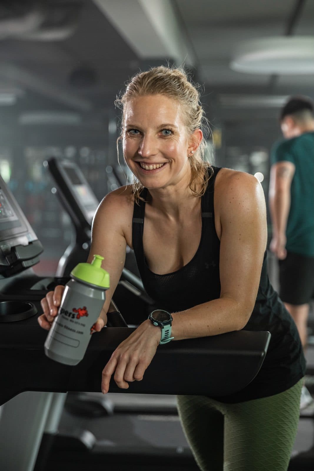 Isabell Tatzl beim Lauftraining
